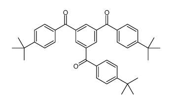 [3,5-bis(4-tert-butylbenzoyl)phenyl]-(4-tert-butylphenyl)methanone结构式