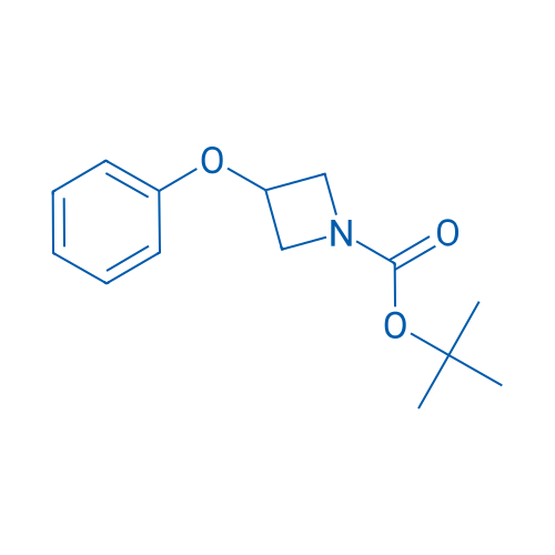 tert-Butyl 3-phenoxyazetidine-1-carboxylate Structure