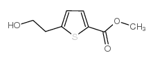5-(2-羟乙基)-2-噻吩羧酸甲酯结构式