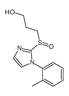 3-[(S)-[1-(2-methylphenyl)imidazol-2-yl]sulfinyl]propan-1-ol Structure