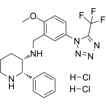 Vofopitant dihydrochloride structure