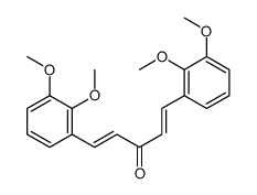 1,5-bis(2,3-dimethoxyphenyl)penta-1,4-dien-3-one Structure