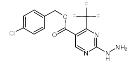 5-(4-chlorobenzyloxycarbonyl)-4-(trifluoromethyl)pyrimidin-2-yl hydrazine picture
