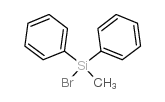 bromo-methyl-diphenyl-silane Structure