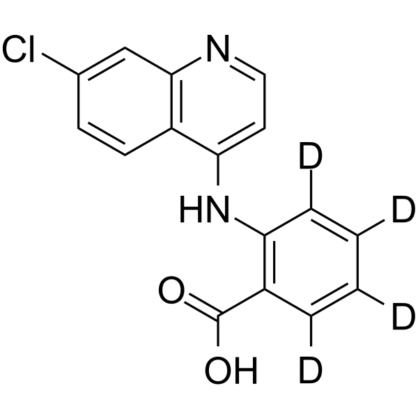 Glafenic acid-d4结构式