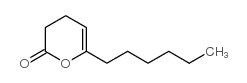 6-hexyl-3,4-dihydro-2H-pyran-2-one Structure