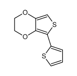 THIENO[3,4-B]-1,4-DIOXIN, 2,3-DIHYDRO-5-(2-THIENYL)-结构式