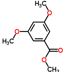 3,5-二甲氧基苯甲酸甲酯结构式