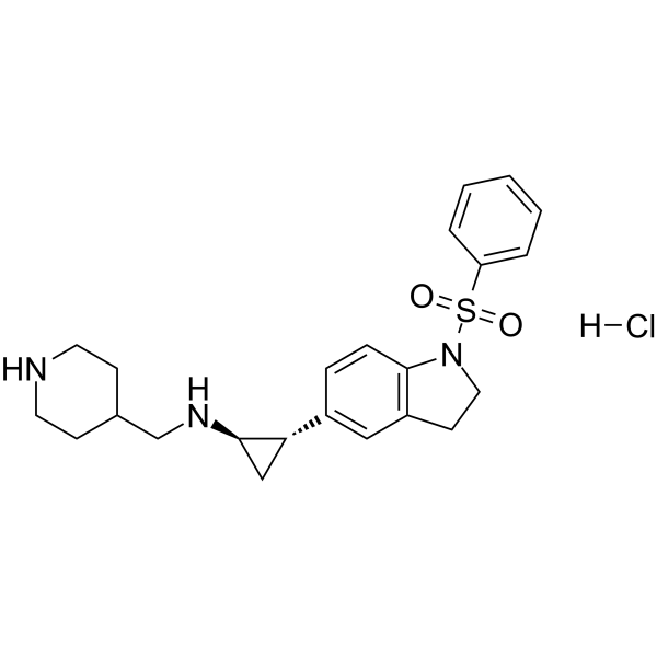 LSD1-IN-13 hydrochloride结构式