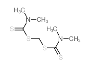 Carbamodithioic acid,dimethyl-, methylene ester (9CI) Structure