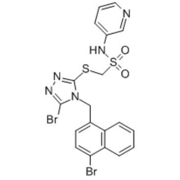 URAT1 inhibitor 1 Structure