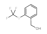 2-(三氟甲基硫代)苄醇结构式