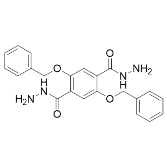 2,5-双(苄氧基)对苯二酰肼结构式