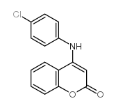 4-(4-氯苯胺)-2H-色烯-2-酮结构式