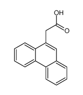 9-Phenanthreneacetic acid Structure