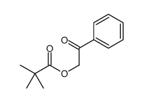 phenacyl 2,2-dimethylpropanoate Structure