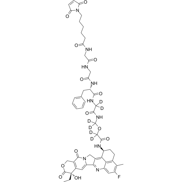 Deruxtecan-d6结构式