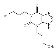 1H-Purine-2,6-dione,1,3-dibutyl-3,9-dihydro- Structure