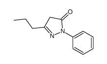 1-phenyl-3-propyl-4,5-dihydro-1H-pyrazol-5-one picture