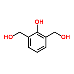 2,6-Bis(hydroxymethyl)phenol结构式