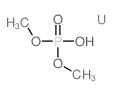 Phosphoric acid,dimethyl ester, uranium(4+) salt (8CI,9CI) structure
