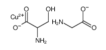 glycylserine copper(II) complex结构式