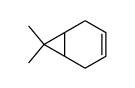 7,7-dimethyl-3-norcarene Structure