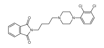 2-{4-[4-(2,3-dichlorophenyl)piperazin-1-yl]butyl}-1H-isoindole-1,3(2H)-dione Structure