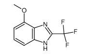 4-methoxy-2-(trifluoromethyl)-1H-benzo[d]imidazole Structure