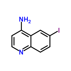 6-Iodo-4-quinolinamine Structure