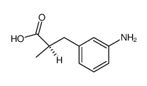 (+-)-3-(3-amino-phenyl)-2-methyl-propionic acid结构式