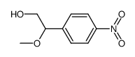 2-methoxy-2-(4-nitrophenyl)ethanol Structure