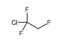 1-chloro-1,1,2-trifluoro-ethane结构式