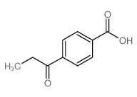 4-Propionylbenzoic Acid Structure