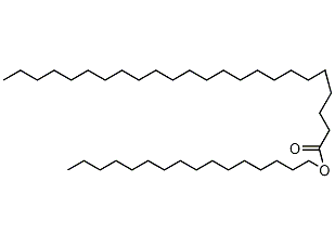 二十四烷酸十六烷基酯结构式