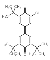 CLDQ 3-氯-3',5,5'-三叔丁基二苯醌结构式