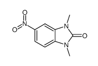 1,3-二甲基-5-硝基-1H-苯并[d]咪唑-2(3H)-酮结构式