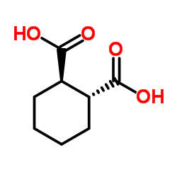 (1R,2R)-1,2-环己烷二甲酸结构式