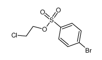 (2-chloroethyl)-4-bromobenzenesulfonate Structure