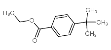 4-叔丁基苯甲酸乙酯结构式