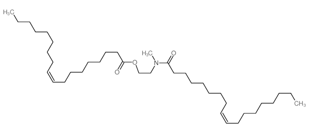 2-(methyl-octadec-9-enoyl-amino)ethyl octadec-9-enoate Structure