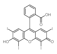 Erythrosin (E)结构式
