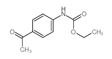 (4-乙酰基-苯基)-氨基甲酸乙酯结构式