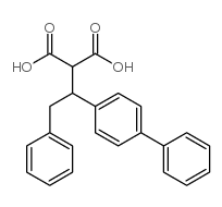 [1-(biphenyl-4-yl)-2-phenylethyl]malonic acid Structure