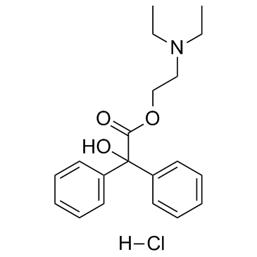 Benactyzine hydrochloride structure