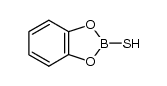 Benzo-1,3-dioxa-2-thioborsaeure结构式