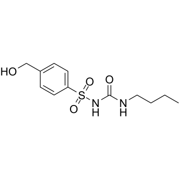 4-羟基甲苯磺丁脲结构式