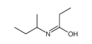 N-(2-BUTYL)PROPANAMIDE结构式