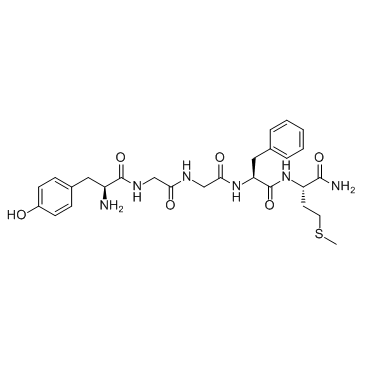 [Met5]-脑啡肽,酰胺结构式