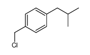 1-(chloromethyl)-4-(2-methylpropyl)benzene结构式